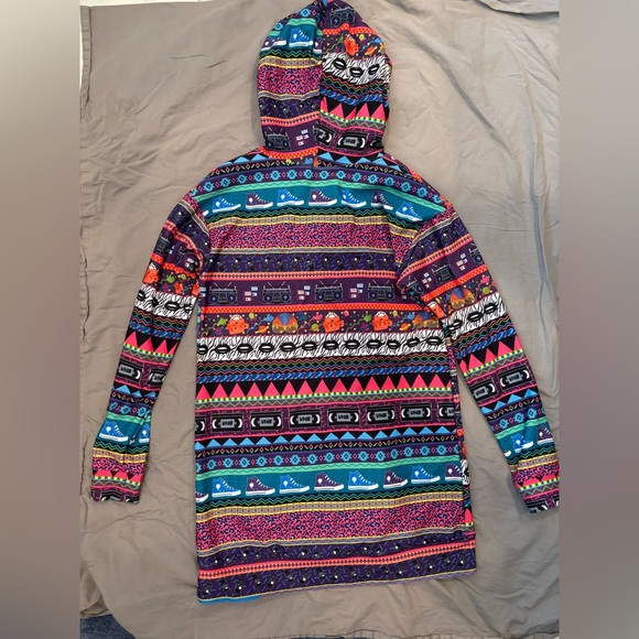 BlackMilk Bel Air Slouchy Hoodie dress - Picture 2 of 4